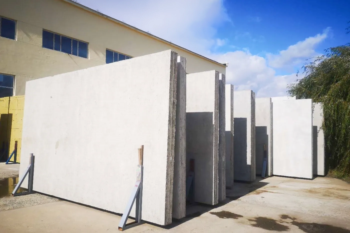 GOGER interior partition wall panel — cross section